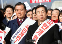 [포토] 김성태 원내대표 "제왕적 대통령제 극복, 국민개헌 시작할 것"