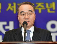 [포토] 위공 박세일 선생 추모세미나 개회사하는 박재완 이사장