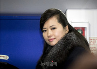 [포토] 서울역 도착한 현송월