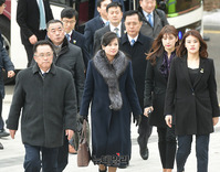 [포토] 국립극장 도착한 현송월