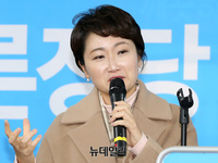 [포토] 바른정당 창당1주년 기념식 찾은 이언주