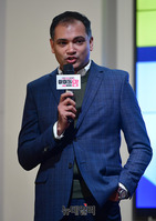 [포토] 인사말하는 '쇼가토 바너지' 사장