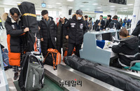 [포토] 북한 마식령으로 떠나는 대한민국 국가대표 상비군