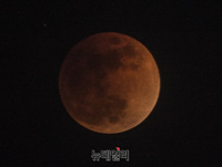 [포토] 서울에 떠오른 블러드문