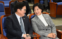 [포토] 대화 나누는 추미애-우원식