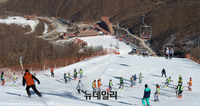 [포토] 마식령스키장 남북공동훈련