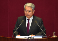 [포토] 교섭단체 대표연설 하는 김동철 국민의당 원내대표