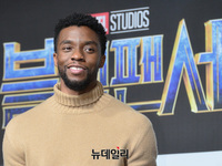 [포토] 채드윅 보스만 영화 '블랙팬서' 위해 내한