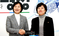 [포토] 인사 나누는 추미애-조배숙