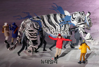 [포토] 평창동계올림픽 개막 공연 '백호와 아이들'