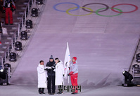 [포토] 평창동계올림픽 개막식, 선서문 낭독