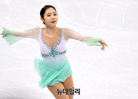 [포토] 피겨 최다빈, 개인최고점 65.73 기록