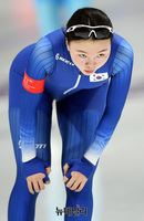 [포토] 스피드스케이팅 노선영, 14위로 메달 무산