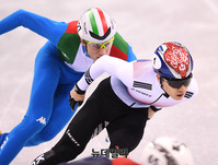 [포토] 1000m 예선, 역주하는 쇼트트랙 서이라 선수