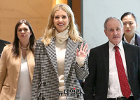 [포토] 이방카 트럼프, 2박3일 방한일정 시작