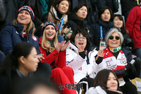 [포토] 올림픽 관람나선 이방카 보좌관-김정숙여사-강경화 장관