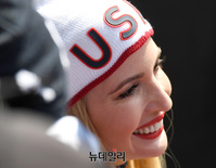 [포토] 봅슬레이 경기장 찾은 이방카 트럼프