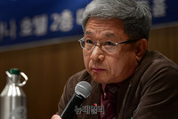 [포토] 국가회복 범국민대회, 발언하는 김철홍 교수