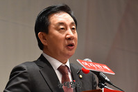 [포토] 축사하는 김성태 자유한국당 원내대표