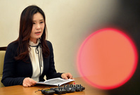 [포토] 최사랑 "허경영 지지자 법적대응 할 것