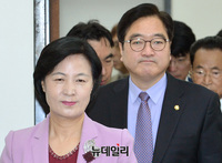 [포토] 최고위 입장하는 추미애-우원식