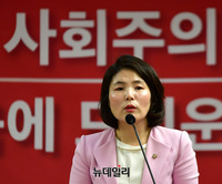 [포토] 교육에 드리운 사회주의 그림자, 개회사하는 전희경 의원