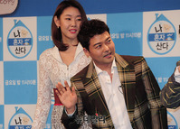 [포토] '나혼자산다' 간담회에 함께 참석한 전현무-한혜진