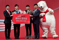 [포토] 코카콜라체육대상 최우수선수상, 이승훈-윤성빈 공동수상