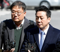 [포토] 프레시안 고소건 관련 경찰 출석한 정봉주