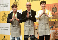 [포토] 앞치마 입은 여진구-홍석천-이민우