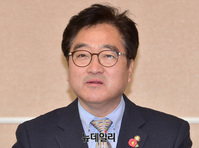 [포토] 3당 원내대표 회동, 발언하는 우원식