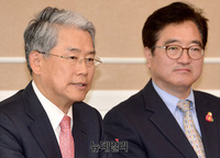 [포토] 3당 원내대표 회동, 발언하는 김동철