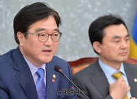 [포토] 우원식 "야당 국무총리의 국회 선출 도입, 뚱딴지 같은 소리"