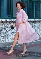 [포토] 꽃샘추위 속 등장하는 최여진