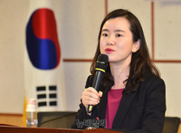 [포토] 인사말 하는 신보라 자유한국당 의원