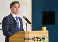 [포토] 취임사 하는 양승동 KBS 신임 사장