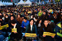 [포토] 세월호 추모 행사 참석한 추미애 