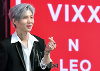 [포토] 빅스 레오, 수줍은 미소