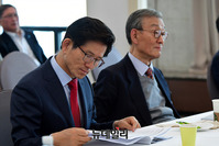 [포토] 김문수 "남북정상회담, 북한인권 반드시 다뤄야"