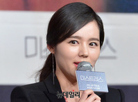 [포토] 한가인 "남편 연정훈 덕에 안심하고 복귀"