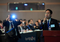 [포토] 문케어 문제점 발표하는 최대집 신임 회장