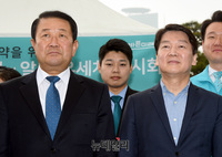 [포토] 나란히 선 박주선-안철수