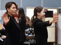 [포토] 뮤지컬 연습하는 최정원-아이비