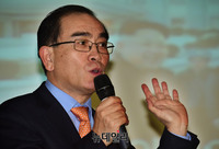 [포토] 태영호 "北 핵보유국 지위 노려"