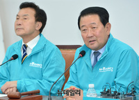 [포토] 광역단체장 후보 전략회의, 발언하는 박주선