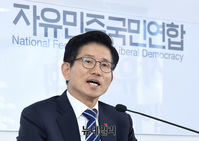 [포토] 인사말 하는 김문수 서울시장 후보