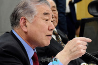 [포토] 발언하는 문정인 대통령 통일외교안보특보