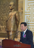 [포토] 축사하는 박주선 바른미래당 공동대표