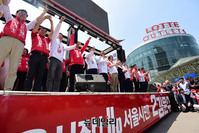 [포토] 함께 인사하는 자유한국당 지방선거 후보들