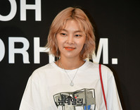 [포토] 금발 웨이브 한 모델 송해나